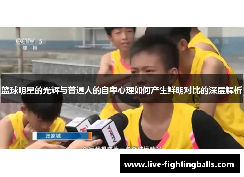 篮球明星的光辉与普通人的自卑心理如何产生鲜明对比的深层解析